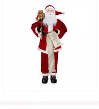 5 Ft Santa Figure With List picture