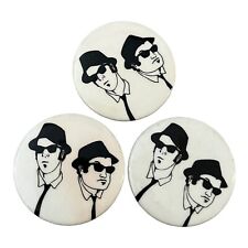 RARE ORIGINAL VINTAGE 1978 BLUES BROTHERS ~ PINBACK PIN BACK BUTTONS (3) picture