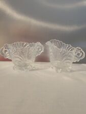 Vintage Caprice by Cambridge Clear Glass Cream and Sugar set picture