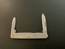 Vintage William Rodgers Sheffield England 2 Blade Pocket Knife Mancunian picture