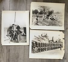 Vtg Lot 3 ~1917 WWI Press Photos US Marines ‘Soldiers That Go To Sea’ picture
