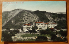 The Sanitarium, Monrovia, CA postcard pmk 1909 picture