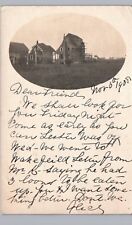 NEW HOUSES IN WAKEFIELD? boston area real photo postcard rppc dorchester station picture