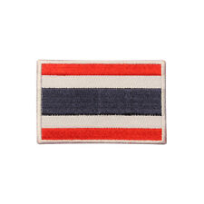 Thailand Country Flag Patch Iron On Patch Sew On Badge Embroidered Patch picture