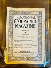 National Geographic Jan.1923 - Vol 43 No1 Vintage Ads Campbell's Chevy Jello picture