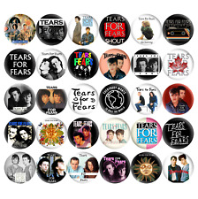 TEARS FOR FEARS Buttons 80s New Wave English Pop Rock Music 1.25