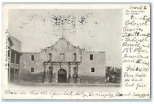 1907 Alamo Church Exterior Building San Antonio Texas Vintage Antique Postcard picture