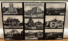Antique Jewish Postcard Rare Gruss Aus Essen German Synagogue Pre WWII Look picture