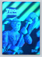 1991 Topps Toxic Crusaders #8 Hologram Sticker Toxic Avenger Insert Card picture