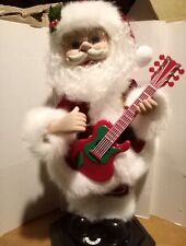 Vintage Santa With Guitar picture