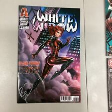 White Widow #7 (Cover A Dominic Glover) (2021) Signed By Benny Powell w/COA picture