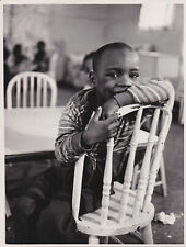 1965 Press Photo Negro Children at All-Negro Nursery in Charlotte North Carolina picture