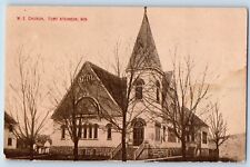 Fort Atkinson Wisconsin Postcard ME Church Building Exterior View 1910 Unposted picture