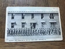 Retreat Last Formation of the Day Camp Grant Rockford Illinois Postcard picture