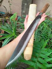 Handmade Machete Hunting Thai E-Nep knife 14.4” forged blade, Rosewood & Teak picture