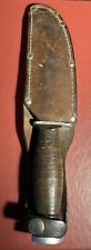 Vintage Schrade-Walden, N.Y. USA, H-15 Fixed Blade Knife With SHEATH picture