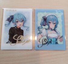 Hololive Lawson 2023 Limited Hoshimachi Suisei Trading Signed Card Set JAPAN picture
