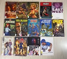 Lot of 14 Graphic Novels (2 HC, 12 PB) Superman Hellblazer Archie ALL EX-LIBRARY picture