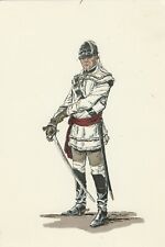 Vintage Military Postcard  OFFICER, 1778  BAYLOR'S DRAGOONS   UNPOSTED picture