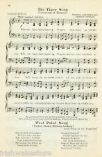 UNIVERSITY OF MISSOURI Vintage Song Sheet c 1931 