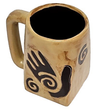 Mara Stoneware 13oz Hand Design Coffee Mug 'Healing Hands' picture