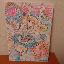 Arina Tanemura Illustration Making Book Color Ink Kamikaze Kaito Jeanne Used picture