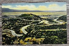 Raton Pass, Santa Fe Trail, New Mexico Vintage Postcard  picture