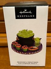2023 Hallmark Keepsake Ornament SEASON'S TREATINGS HALLOWEEN PARTY NIB picture