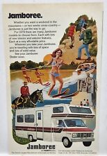 1979 Fleetwood Jamboree Camper Camping Vintage Print Ad Poster Man Cave Deco 70s picture