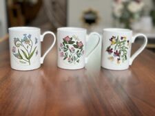 Set of 3 - Portmeirion Botanic Garden Coffee Mugs. picture