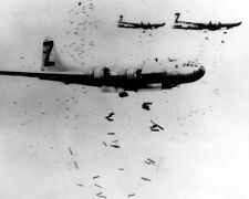 Air Force B-29s dropping incendiary bombs over Japan 8x10 World War II Photo 691 picture