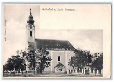 Szihalom Heves Hungary Postcard Roman Catholic Church c1905 Antique Unposted picture