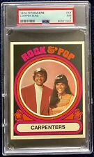 1972 Hitmakers #14 The CARPENTERS PSA 7 Rookie RC pop 2 only 1 higher  picture