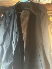 Coat, All Weather, Man's, Black with Removable Liner (included).   Size 44S. picture