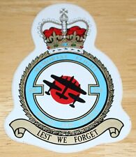 RAF Royal Air Force Battle of Britain Memorial Flight BBMF Crest Sticker picture