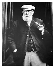PIONEER GOLFER TOM MORRIS SMOKING A PIPE 8X10 PHOTO picture