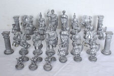 Decorative Chess Pieces Made Of Pewter 