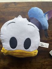 Disney Plush Donald Duck Emoji Pillow Throw Pillow NEW picture