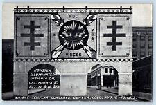Denver Colorado Postcard Knight Templar Conclave Exterior c1910 Vintage Antique picture