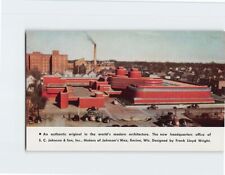 Postcard Headquarters Office of SC Johnson & Son Inc. Racine Wisconsin USA picture