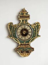 ANTIQUE EGLOMISE WALL CLOCK FOR SALE picture