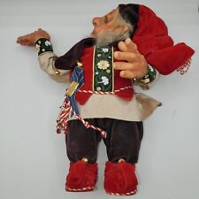 Demdaco Drolleries Peppin Christmas Elf 2002 Elves Gnome Figure Fairy Tag  picture