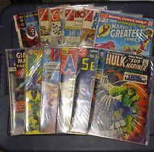 Lot of (12) 1960s Comic Books DC/Marvel/Hot Rods; Hulk/Archie picture