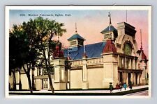Ogden UT-Utah, Mormon Tabernacle, Antique, Vintage Souvenir Postcard picture