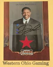 2009 Donruss Americana Denzel Whitaker #49 Autograph Swatch Card #029/100 MADE picture