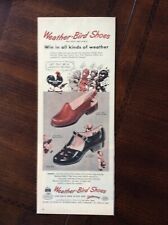 1947 vintage original ad Weather-Bird Weatherized Shoes For Boys & Girls picture