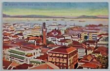 View From Clock Tower Bombay India c1910's Divided Back Postcard A404 picture