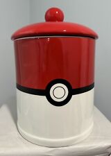 Pokemon Poke Ball Ceramic Cookie Jar Brand New Never Used picture