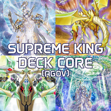 YuGiOh Supreme King Complete Deck Core Bundle 21 Cards AGOV picture