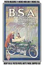 11x17 POSTER - 1926 BSA Motor Bicycles picture